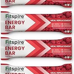 Fitspire Redberry Energy Bar | 21g Protein With Premium Advanced Whey Blend | High Fiber & Sugar Free | Cholestreol Free | Healthy Snack & Breakfast Protein Bar - (Pack of 4)-picture-10