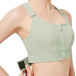 Hoisery Hut Women Polyester Spandex High Impact Front Zip Sports Bra Longline Fitness Criss Cross Back Crop Tops for Gym, Yoga & Workout-image-47