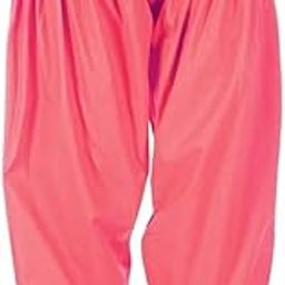 Women's Semi otton Patiala Salwar Pants, Pleated Dhoti Style, Elastic Waist with Drawstring-picture-43
