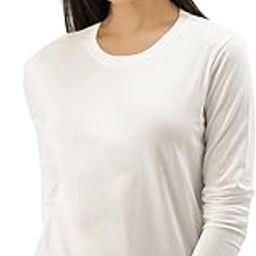 Premium Plain Women Round Neck Full Sleeves Cotton Tshirt. Festive,Offer,Discount,Sale,Limited Edition, Trending Tees and Tshirts.-image-43