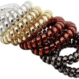 STROWBERRY Elastic Hair Ties For Girls | Soft Seamless Hair Rubber Bands | Ponytail Holders For Women | Strechable Bands | Cotton Hair Elastic Rubber Bands | Tight, Non-slippery Bands-image-58