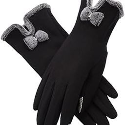 FIRMED STRING Woolen Winter Warm Cozy Gloves (With Mobile Screen Touch) for Women's & Girl's Free Size-72