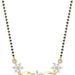 14k/18k Yellow Gold and Diamond Mangalsutra for Women-image-54
