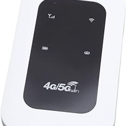 Portable WiFi Hotspot for Travel, 4G 5G WiFi Hotspot 300Mbps Plug and Play Support 10 Devices Travel Mobile Hotspot with SIM Card Slot for Campervan Motorhome-image-91