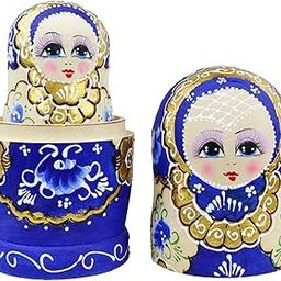 CALANDIS™ 7Pcs Russian Nesting Dolls Matryoshka Collectible Handmade for Birthday-image-36