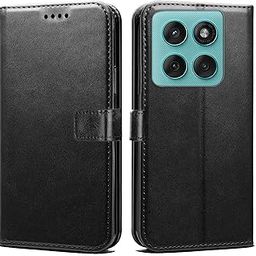 Oncraves Flip Case for Motorola Edge 60 Fusion | Card Slots, Magnetic Closure, Black-image-96
