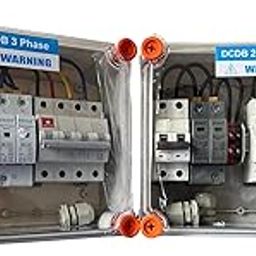 ACDB DCDB 3 Phase 6-10 kw compatible with Havells mcb + Sibass SPD-image-33