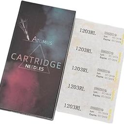 SAZ DEKOR Pack Of 10 Premium Cartridges Tattoo Needles For Semi Permanent Make Up|Professional Complete Tattoo Kit & Supplies, Tattoo Ink Set with Accessories, Body Art Stencil Pack For All|-image-39