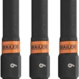 Spanner #6 Impact Driver Bit - Railer Snake Eye #6 S2 Steel 2 Inch Spaner Power Bits (3 Pack)-image-69