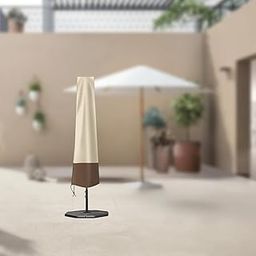 CALANDIS™ Patio Umbrella Cover Outdoor Furniture Protector for Backyard Lawn Household 420D | Umbrellas | Garden Structures & Shade | Yard, Garden & Outdoor Living-image-55