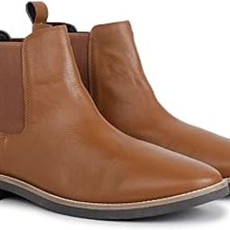Comfortable Boots For Men | Extra Cushioned Foot Bed And Skin Friendly Ankle Boot With Low Heels | PU Finish Material | Trendy, Stylish & Casual Boots | Winter, Snow & Holiday Outings-image-63