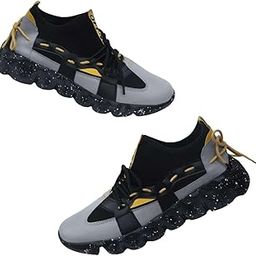 Men's Casual Sneaker Shoes with Synthetic Upper Lightweight Comfortable Mid Top Summer Shoes for Men & Boy's | Shoes for Men Sports-picture-1
