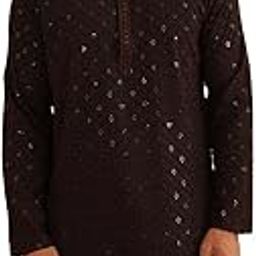 (Since 1958 Men's Cotton Blend Printed Only Long Kurta-image-38