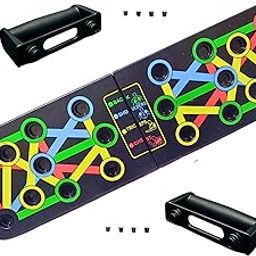 Muscle Drago - Pushup Board 15 in 1 push up stand, multi-function flex for Men and Women - Fitness Equipment for Home Gym to Exercise Chest, Triceps, Shoulders and Back-10