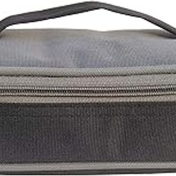 Aafeen Daily Use Polyurethane Tiffin Lunch Box Bag (Black)-image-38