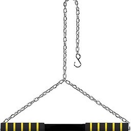 VD Fitz Chin Up Bar 120 Kgs Capacity| Monkey Bar| In Room Kids Hanging Rod| Height Growth| Heavy Duty Chain| Home Gym Equipment-16