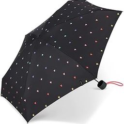 Unisex Petito Umbrella Travel Friendly, Lightweight, UV Protected, Rustproof & Windproof(Swhrt Black)-14