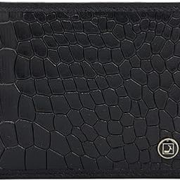 RFID Protected Leather Wallet for Men with Card Slot - Black-image-80