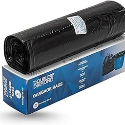 DOUBLE DIAMOND Garbage Bags | Leakproof Trash Bags, Dustbin Bags with Tie String | Tear-Resistant, Dustbin Liners for Home, Kitchen| 30 Count (6pk, S)-image-65