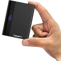 Tempt Fuel 10000mAh Power Bank, Rugged & Slim, 22.5W QC-PD Fast Charging, Compact & Travel-Friendly, USB & Type-C Output, PD & QC, Compatible with iPhone and All Android (Black)-image-30