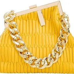 vismiintrend Casual Sling Bag Premium Vegen Leather Handbag Evening Clutches for Women Latest Stylish Purse - Birthday Gift for Mother, Wife, Sister-picture-1