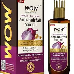 WOW Skin Science Onion Black Seed Hair Oil - WITH COMB APPLICATOR - Controls Hair Fall - NO Mineral Oil, Silicones, Cooking Oil & Synthetic Fragrance - 100mL-17