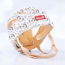 Liltoes Baby Head Protector For Safety Of Kids 6M-3 Years|Baby Safety Helmet With Proper Air Ventilation & Corner Guard Protection (Unicorn)|Multicolor|1 Count-image-6