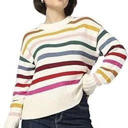 Women's Cotton Blend Casual Pullover Sweater-image-64