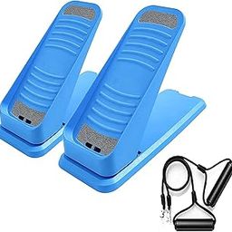 Mini Fitness Stair Stepper, Mini Fitness Equipment, Step Fitness Machines, with Resistance Bands, for Home Gym Bedroom Office and Indoor Places fitness step-picture-12