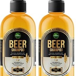 Parle Ropvatika 500ml Herbal Shampoo, Anti-Dandruff, Hair Fall Control and Scalp Treatment with Natural Ingredients, Tea Tree Oil, Aloevara and Argan Oil, for Men Woman (Beer 500ml Pack 2 (1 Liter))-image-63