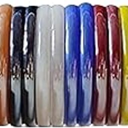 Bangle Multicolor Glass Kada Set for Women – 24 Bangles in 12 Vibrant Shades, Perfect for Daily & Office Wear,-image-88