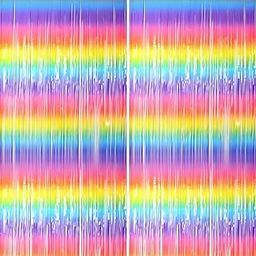 Propsicle Pastel Colour Rainbow Fringe Foil Curtain Decoration Streamer Backdrop Streamers for Party Princess Theme Birthday, Baby Shower, Cradle Decorations - Pack of 2-28