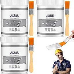 Roof Water Leakage Solution,Waterproof Glue,Sealant Glue,Water Leakage Solution,Waterproof Coating,Water Proof Glue, Transparent Crack Seal, Liquid Rubber for Waterproofing (900 Gram)-image-3