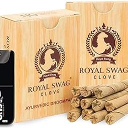 ROYAL SWAG Ayurvedic & Herbal Long Bidi Smoke, (Pack of 2 X 20 Bidi Sticks Per Pack) With 12 ml Shot to Stop Nicotine Craving Tobacco Free Dhoompan - (40 Sticks, 1 Shot)-picture-25