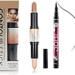 AVEU 3D Contour Concealer Stick With 36H Eyeliner-image-36