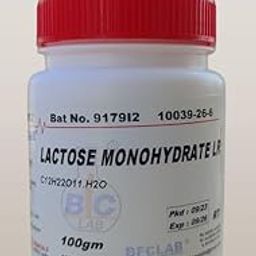BFC LACTOSE MONOHYDRATE LR - 100gm CAS No. 10039-26-6-picture-15