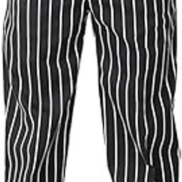 ATORSE™ Elastic Restaurant Cafe Chef Waiter Pants Trousers Uniform Accs Striped Xxl|Business & Industrial | Restaurant & Catering | Uniforms & Aprons | Restaurant Uniforms-picture-11