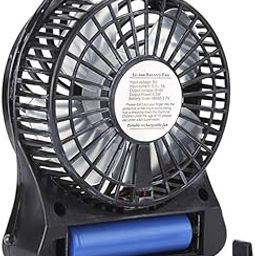 Mini Fan USB Powered Portable Personal Handheld Fan Electric Fan with LED Light for Home or Travel Outdoor Travel Fan Portable Mini Fan-30