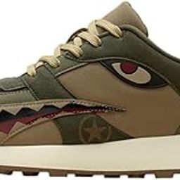 the souled store Souled: Warhead Men and Boys Green Lace Up Low Top Sneakers-picture-16