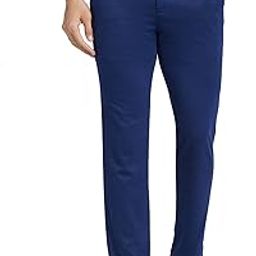 Men's Terry Rayon Blend Solid Pattern Active Fit Flat Front Formal Trouser-picture-31