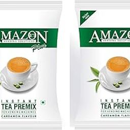 AMAZON 3 in 1 Instant Cardamom Plus Tea Premix (Premix Contains Tea, Milk and Sugar) for Vending Machines 2 Kg-3
