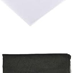 ATORSE Craft Kits 2 Pieces Fusible Iron on Non Woven Interfacing Black Lining Lightweight-Crafts- Fabric-image-44