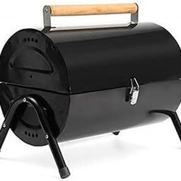 Kobbey Barrel Charcoal Barbeque grill set For Home & Outdoor With 10 Skewers, 2 Grill,-image-69