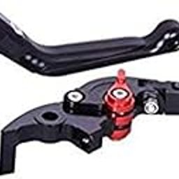 PA 6 Position Adjustable Brake Clutch Lever (Black) Type-20 for R15 V3 Only (Set of 2)-0