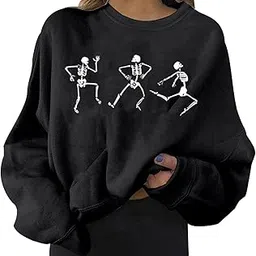 artisoul ARTISOUL™ Long Sleeve Crewneck Jumper Sweatshirt Solid Lightweight Winter Black XXL | Womens Clothing-picture-32