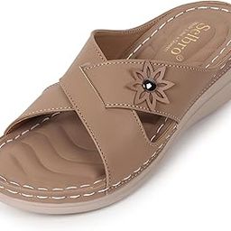 Orthopaedic sandals/Extra soft ortho care comfortable chappals for ladies and girls DR37-image-98