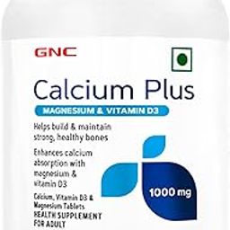 GNC Calcium Plus 1000 mg with Magnesium and Vitamin D3-60 Tablets-4