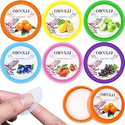 6Pcs Nail Polish Remover Pads, 6 Fragrances Disinfecting Gel Polish Remover Wipes Easy to Carry and Strong Removal Effect Lint Free Nail Polish Wipes-48