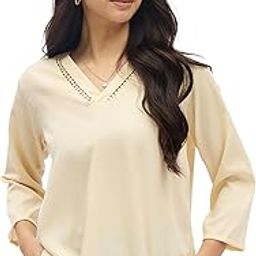 Printed Top with Contrast Tipping – Stylish Ethnic & Western Tops for Women – Summer Travel Wear, Trendy Tops for Jeans, Lightweight & Comfortable Casual Wear-image-34
