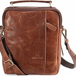 Harper Unisex Cross-body Messenger and Sling Leather Bag-14